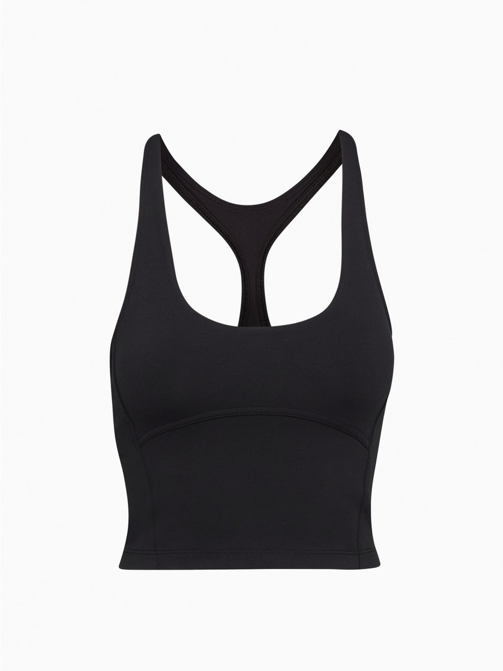 Aritzia TNA | Black Racerback Longline Sports Bra